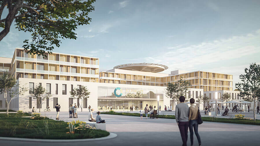 Intro Klinikum Coburg | Neubau Akutklinik und Gesundheitszentrum