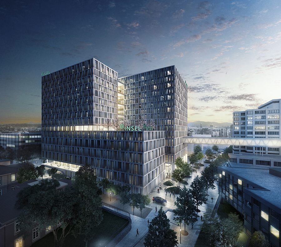 Intro Inselspital, Universitätsspital Bern (Schweiz) | Inbetriebnahme Anna-Seiler-Haus