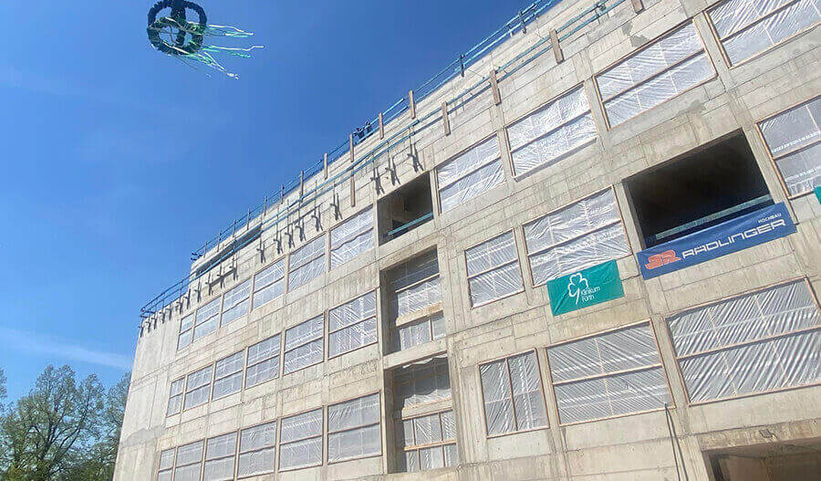 Intro Klinikum Fürth | Richtfest Neubau